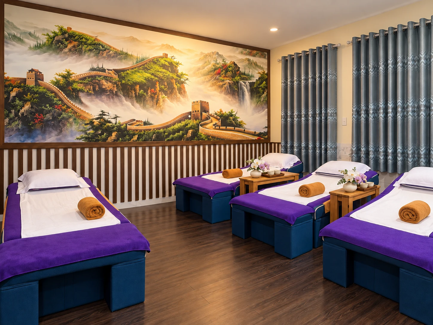 Phòng foot care tại Mộc Spa